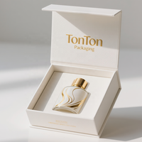 Boîte à parfum élégante sur mesure pour flacons de parfum et échantillons délicats avec emballage de boîte cadeau de luxe