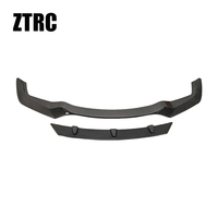 Pour BMW M2 F87 2015-2023 Coupé, kit d'accessoires de pare-chocs avant et lèvre avant en fibre de carbone style V avec installation facile