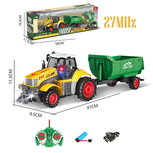 <span class=keywords><strong>Camion</strong></span> Giocattolo SINO 27MHz Scala 1:24 Trattore R/C a 4 Canali con Rimorchio Ribaltabile e Luci <span class=keywords><strong>Camion</strong></span> Agricoli - Product Image 3