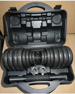 30KG 50KG Hantel- und Kurzhantel-<span class=keywords><strong>Set</strong></span>, Verstellbares Hantel-<span class=keywords><strong>Set</strong></span>, Fitnessgeräte, Freie Gewichte, Fitness-Hantel-<span class=keywords><strong>Set</strong></span> mit Koffer - Product Image 2