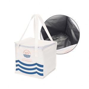 Bolsa Térmica Plegable Multifuncional de Poliéster No Tejido para Entrega de Alimentos, con Aislamiento, Muestra Gratis - Product Image 6
