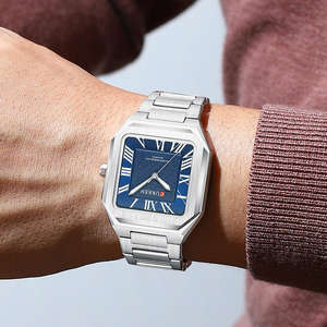 นาฬิกาข้อมือผู้ชาย CURREN 8482 รุ่นใหม่ ดีไซน์เรียบง่าย แฟชั่น กันน้ำ สายสแตนเลส ควอตซ์ ลำลอง นาฬิกาผู้ชาย นาฬิกาสำหรับการค้าต่างประเทศ ปี 2025 - Product Image 4