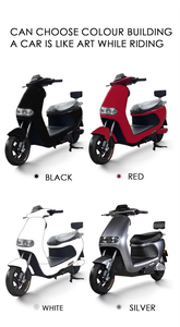 Venta Directa, Motocicleta Eléctrica Deportiva para Hombre, 800W 1000W 60V, con Batería de Litio Extraíble y Pedal, con Certificación EEC COC - Product Image 4