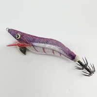 Leurre en bois YAMA UV Octopus pour crevettes, sépias et calamars (Egi)
