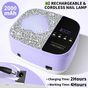 Lámpara de Uñas LED UV Recargable, Secado Rápido para Todo Tipo de Gel, 36 LED, Secador de Uñas Profesional con Sensor de Movimiento, Equipo de Salón - Product Image 6