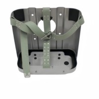JOP4X4 Garantie 1 an pour Land Cruiser LC76 LC71 LC78 Support en acier pour bidon d'essence de porte arrière, support de réservoir d'huile