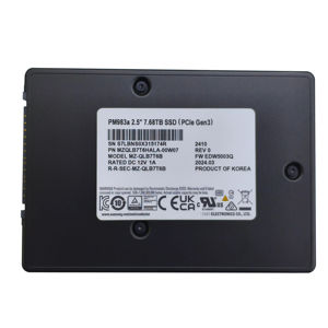 Perusahaan asli SSD PM983a 7.68TB AS 2 PCIe3.0 MZ-QLB7T6B untuk Samsung Hdd eksternal NVMe Server Disk kinerja tinggi - Product Image 1