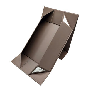 Hộp Quà Tặng Các Tông Cứng Nhắc Với Nắp Từ Bao Bì Phẳng Hộp Gấp Cho Quần Áo Giày Và Túi Xách Bao Bì Quà Tặng - Product Image 1