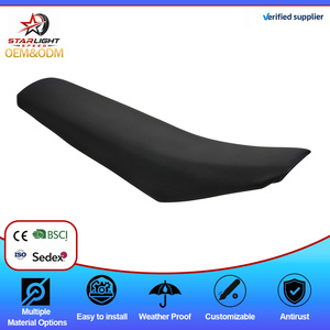 Cuscino Ergonomico Antiscivolo Nero per Moto XGS, Sella in Spugna ad Alta Densità per Moto Elettrica Heybike Villain - Product Image 1