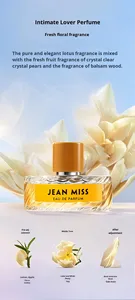 <span class=keywords><strong>JEAN</strong></span> MISS Eau de Parfum Neutre Haut de Gamme Parfum Fruité Épicé Écologique Vaporisateur Longue Durée Unisexe Marque Originale - Product Image 2