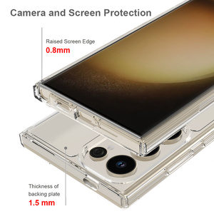 Per <span class=keywords><strong>Samsung</strong></span> S24 Ultra impermeabile trasparente in acrilico TPU Cover per <span class=keywords><strong>Smartphone</strong></span> <span class=keywords><strong>Samsung</strong></span> Galaxy S24 Ultra Cover - Product Image 3