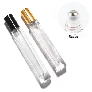 Flacone in Vetro per Profumo con Fondo Spesso Quadrato o Rotondo, Bottiglia Roll-on da 10ml per Oli Essenziali, Vendita all'Ingrosso - Product Image 5