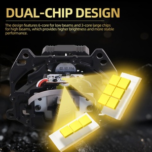 SANVI K3 Nuevas Lentes Bi-LED para Automóvil, Lentes de Proyector LED para Faros Delanteros - Product Image 3