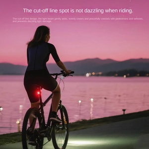 Lumière de vélo LED TOSUOD, ligne de coupure, lumière de voiture, phare suspendu pour la conduite nocturne, équipement de vélo de montagne - Product Image 3
