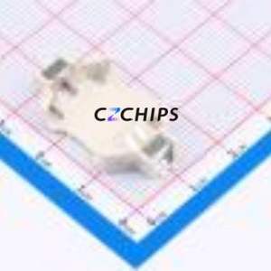 BS-06-B4AK005-R Button & Strip Battery Connector SMD Connector Battery Holder CR2032 Phosphor Bronze Tin - Product Image 1