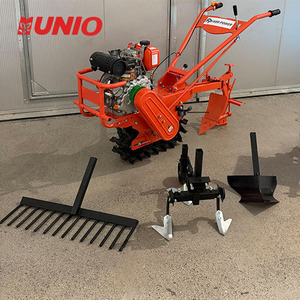 Potente Rotocultivador Diésel Todoterreno Profesional 2026 para Preparación de Suelos en Pendientes - Product Image 1