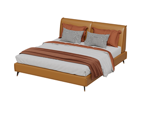 <span class=keywords><strong>Lit</strong></span> double moderne en bois sur mesure, taille Queen, avec <span class=keywords><strong>armoire</strong></span> et canapé intégrés, idéal pour hôtel, appartement, condo, chambre à coucher. - Product Image 2