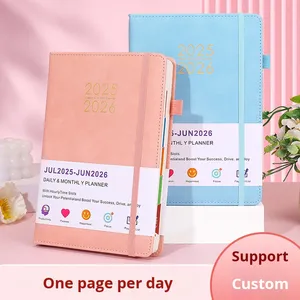 Leather Cover Daily Plan <strong>Notebook</strong> A5 Notepad <strong>Diary</strong> Book - Product Image 3