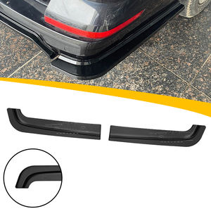 Divisores laterales de parachoques trasero negro brillante de fibra de carbono de plástico ABS de alta calidad para VW <span class=keywords><strong>T6</strong></span> <span class=keywords><strong>Multivan</strong></span> 2015 <span class=keywords><strong>2016</strong></span> 2017 2018 2019 + - Product Image 1