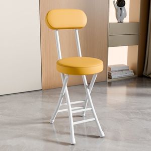 Design tradizionale <span class=keywords><strong>in</strong></span> <span class=keywords><strong>metallo</strong></span> PU sedia pieghevole con cuscino di spessore per interni esterni mobili per la casa per uso soggiorno - Product Image 4