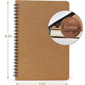 Bìa Giấy Kraft Màu Sắc Rực Rỡ Bìa Viết Kích Thước Tùy Chỉnh & Sổ Tay Đôi Sprial - Product Image 6