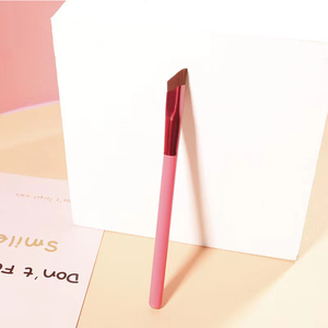 Brosse à sourcils sauvage carrée, pinceau de maquillage végétalien de marque privée, pinceau correcteur en toile lisse - Product Image 4