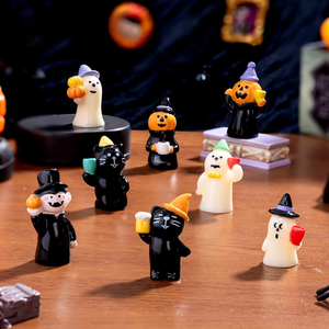 Micro paisaje Halloween <span class=keywords><strong>vampiro</strong></span> calabaza fantasma resurrección fantasma Festival Horror resina ornamento hogar Mesa ornamento - Product Image 2