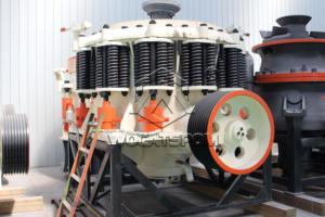 Hoch effizienter Kegel brecher der <span class=keywords><strong>CS</strong></span>-Serie 150TPH Geeignet zum Zerkleinern von Fluss steinen, Kieselsteinen und Granit - Product Image 3