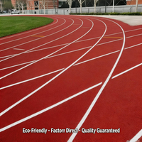 Piste de glisse intérieure standard préfabriquée en plastique résistant à l'usure pour gymnase, avec protection de chute souple, disponible en DDP