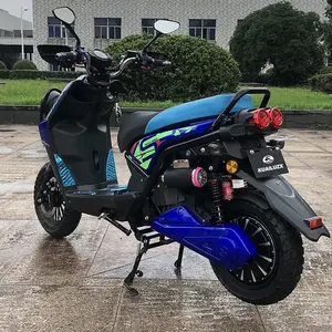 Ciclomotor elétrico 3000W 72V Bicicleta elétrica para motocicleta, scooter elétrica movida a energia solar, Motos Elétrica, dois assentos