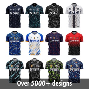 Thailand Groothandel Kleding Volwassenen Afdrukken Sport Uniform Voetbalkleding Sublimatie Voetbal Custom - Product Image 3