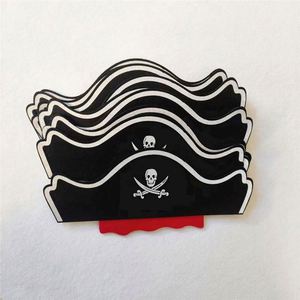 Sombrero de Capitán Pirata de Fieltro, Parche de Ojo Pirata para Disfraces de Fiesta Pirata, Máscara de Ojo Clásica para Niños - Product Image 4