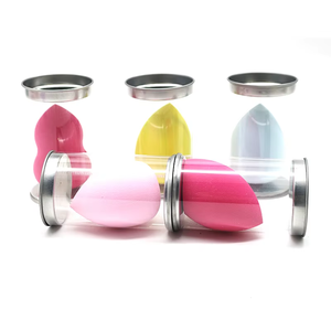 Éponge de maquillage douce et ensemble de houppettes à poudre, kit d'éponges cosmétiques pour fond de teint et maquillage du visage - Product Image 1