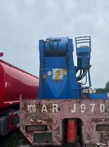 Grue pliante 40 tonnes avec moteur à engrenages, pompe et roulement - Hauteur de levage 14 m - Garantie 1 an - Product Image 2