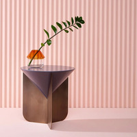 Ensemble de table à manger extensible moderne de style Little Red Tree en verre trempé rond pour 8 personnes avec pieds en plastique, garantie 3 ans, meubles pour la maison
