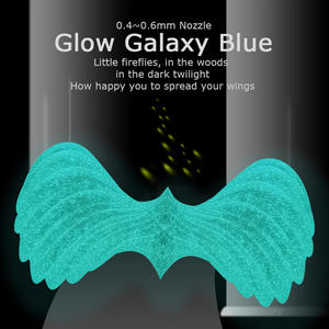 Filament PLA Opy Glitter Dot qui brille dans le noir pour imprimante 3D, origine Guangdong, service de prototypage - Product Image 2