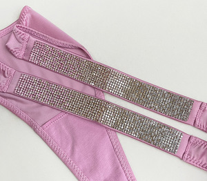2026 Culottes string en dentelle tendance avec nœud, culottes florales en dentelle pour femme, slips respirants, culottes discrètes pour femme, strings - Product Image 3