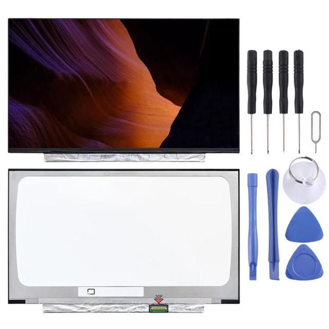For Lenovo V14 82C2 FHD 1920x1080 30Pin 14 inch Glossy Laptop LCD Screen Display