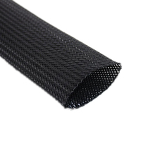 Gaine de câble tressée extensible en PPS, résistante à l'abrasion, pour la protection des câbles