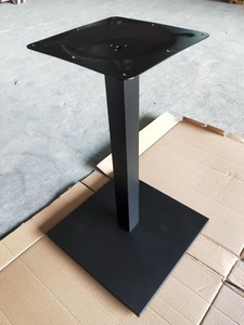 Nhà Máy Trực Tiếp Kinh Tế Đồ Nội Thất Sắt Bìa Cao Su Bàn Ăn Cơ Sở Bàn Cà Phê Cơ Sở - Product Image 4