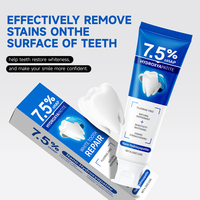 Dentifrice OEM personnalisé au nano-hydroxyapatite probiotique pour blanchir les dents, rafraîchir l'haleine et soigner les dents sensibles