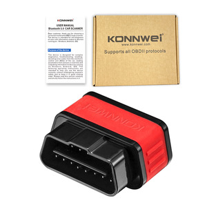 Lecteur de code de <span class=keywords><strong>voiture</strong></span> OBD2 haute précision 16pin, outil de diagnostic automatique Android/IOS portable, dépanneur de <span class=keywords><strong>voiture</strong></span> KW903 pour moteurs - Product Image 1