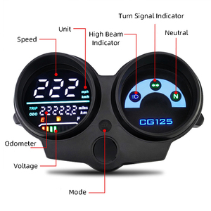 Factory Wholesale <b>Modified</b> Motorcycle Instrument Panel for Honda CG125 Fan Brazil Parts - Product Image 4