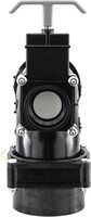 Raccord de Bifurcation Rotatif à Double Calibre pour Évacuation des Eaux Usées de VR, Coudière de Valve de Décharge pour Remplacement de Conduite Sanitaire de Camping-Car