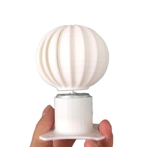 Generador Eólico de Eje Vertical con Motor de 10W y Luces LED Pequeñas, Juego Completo de Aspas, Generador Eólico DIY, Color Blanco - Product Image 1