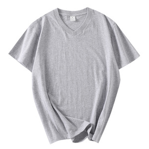 Camiseta de Cuello en V para Hombre V210T al por Mayor, Personaliza tu Propio Diseño con Serigrafía, Camiseta de Cuello en V Lisa para Hombre - Product Image 2