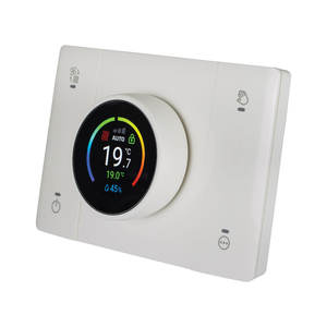 Termostato Inteligente Ave T44 230V Blanco Mate con Control Táctil y Conectividad a Aplicaciones para la Gestión del Calefacción del Hogar - Product Image 1