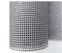 Filet de sécurité en maille polyester anti-poussière enduit de PVC pour échafaudage, directement de l'usine, personnalisable pour la construction