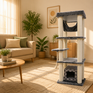 Ultimate Circle Sratch Post Sisal Cat Tree Productos <span class=keywords><strong>Para</strong></span> <span class=keywords><strong>Gatos</strong></span> Wood Scraper Tree Pet Houses <span class=keywords><strong>para</strong></span> <span class=keywords><strong>gatos</strong></span> - Product Image 2