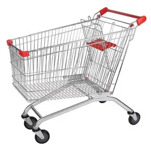 Factory Manufacturer Low Price Supermarket Shopping Trolley